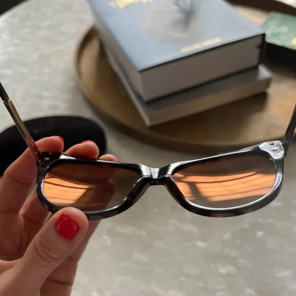 Tom Ford 56mm Polorized Cat Eye Sunglasses - Picture 7 of 8